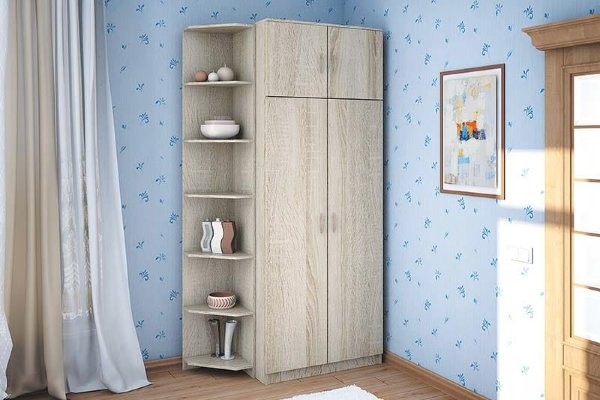 Шкаф Двуств. с перегородкой 0,8м  