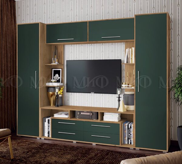 Гостиная "Гармония" МДФ 2,7м 
